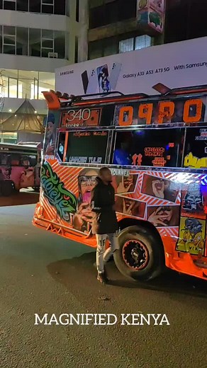 Most Expensive Matatu Culture in Kenya - Opposite Matatu Skin
