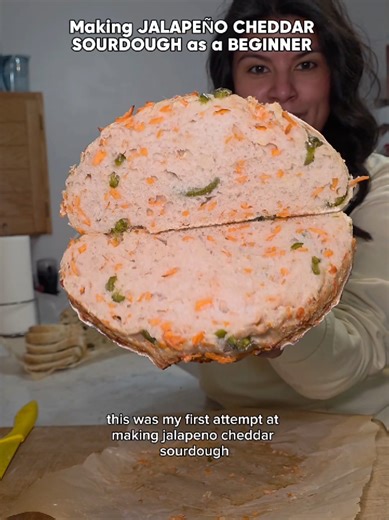 Beginner's Guide to Jalapeño Cheddar Sourdough Bread