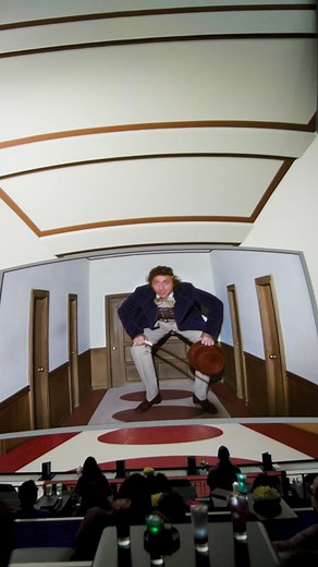 Enter a world of pure imagination with Willy Wonka & the Chocolate Factory in Shared Reality. | Cosm Dallas