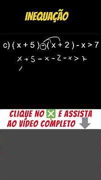 ❎Inequação do Primeiro Grau: Aprenda de Forma Simples e Rápida!