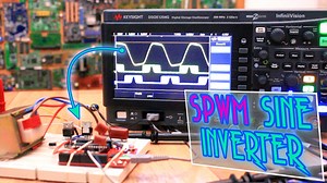 11K views · 32 reactions | This is just an example of how you could use SPWM to get decent shape sine wave. It is not professional. I hope that you've learned something. | Electronoobs | Facebook