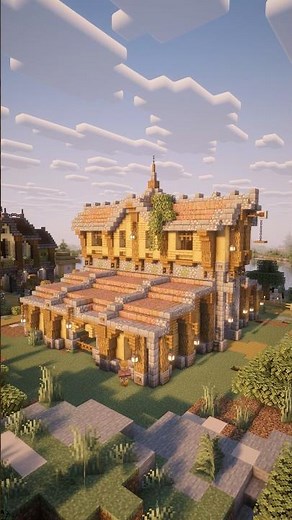 Medieval Barn 🏰 | Minecraft Tutorial