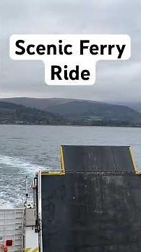 Scenic Ferry Ride: Isle Of Arran To Troon