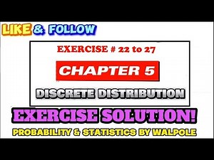 5.22 to 5.27: Binomial Probability | Exercise Solution of Probability & Statistics by Walpole 9th