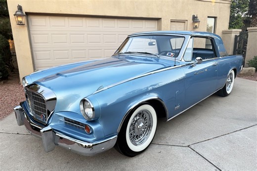 Supercharged 1963 Studebaker Gran Turismo Hawk 4-Speed
