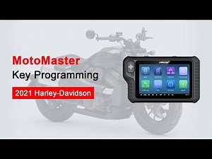 Using OBDSTAR MotoMaster to Program a New Key for a 2021 Harley-Davidson Motorcycle - obd2shop.co.uk