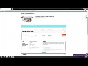 Downloading hp deskjet 2600 printer driver.