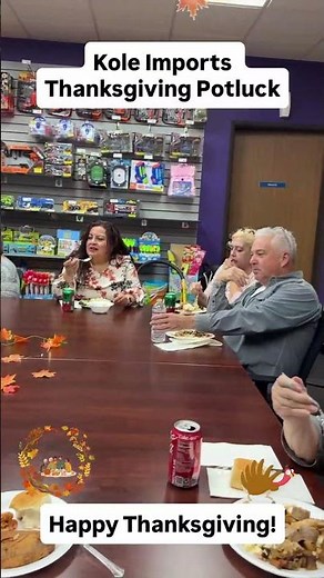 Kole Imports Thanksgiving Potluck