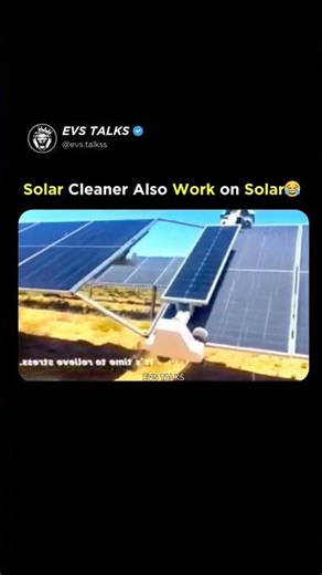 Solar Cleaner Powered by Solar! ☀️🤖
