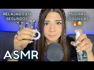 ASMR / RECUPERA TUS COSQUILLAS DE ASMR CON ESTE VIDEO sonidos muy relajantes