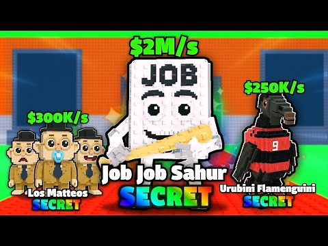 I Unlocked EVERY NEW SECRET BRAINROT in Steal A Brainrot!