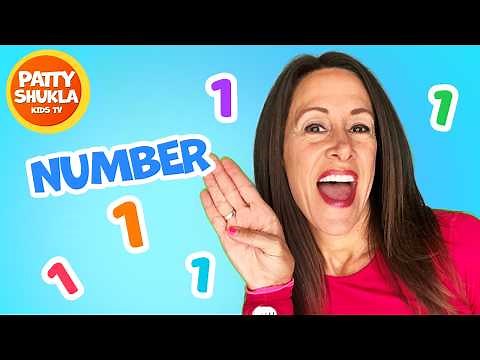 Learn Numbers Counting Song for Children | Number 1 | Count and Learn by Patty Shukla Nursery Rhyme