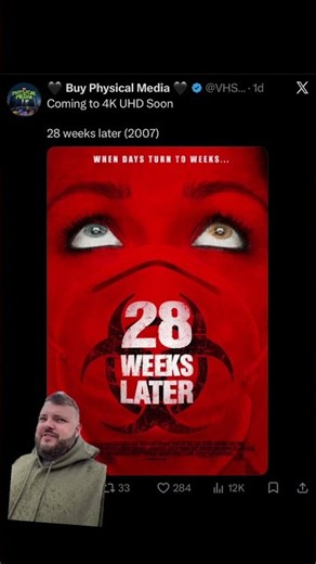 🧟📀 28 Weeks Later 4K Blu-ray is HAPPENING!! #28dayslater #28weekslater #28yearslater #4kbluray