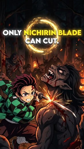 Only Nichirin blade can kill Demons How humans know this 🤔 #anime #animehindi