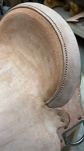Hand sewing saddle binding a satisfying leather saddlery process