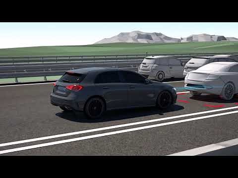 How the Active Distance Assist works in Mercedes Benz