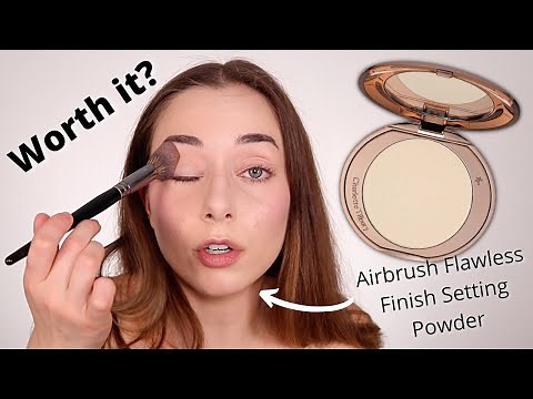Charlotte Tilbury Airbrush Flawless Finish Micro Powder Setting Powder review - Worth it?