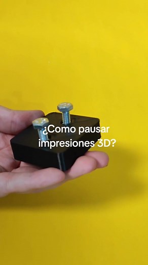 Cómo pausar impresión 3D en Creality Slicer