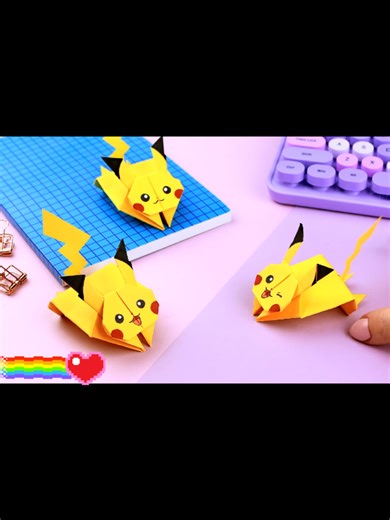 DIY Origami Pikachu: Facile et Amusant pour Enfants