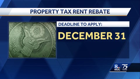 Deadline to apply for Property Tax/Rent Rebate Program is approaching
