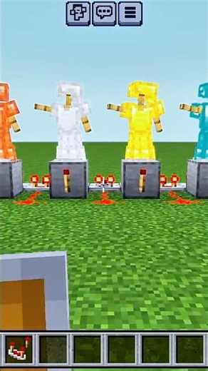 The Dancing Armor Trick! #Minecraft