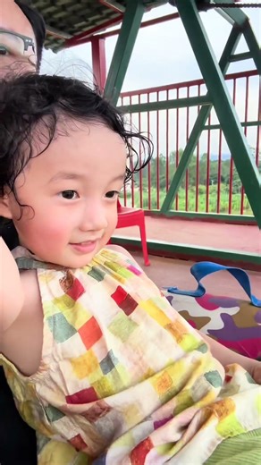 Cocoa and Dad challenge rainbow zip line children's animation parent-child interaction early