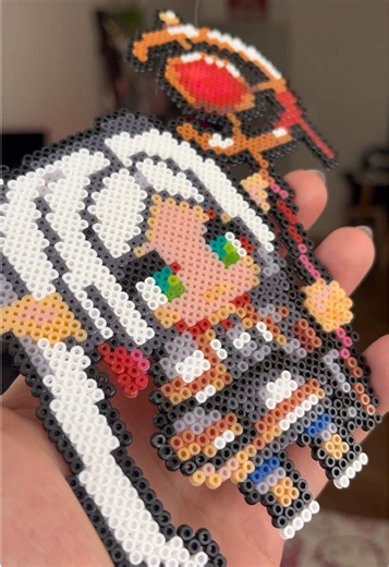 HAMA Beads Pearls DIY Ideas for Frieren Fans