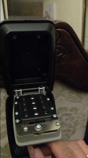 How to open Lock box