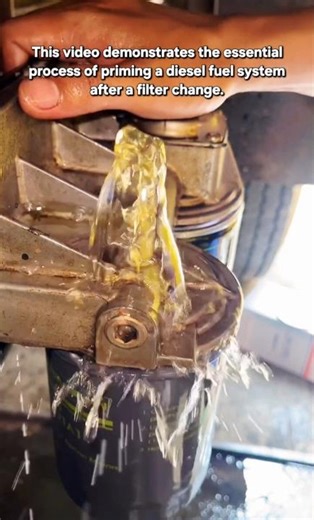 How to Bleed Air from a Diesel Fuel Filter Housing