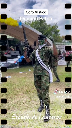 Coro místico Escuela de Lanceros Oración Patria #fy #fyp #viral #ejercito #soldados #heroes #Tolemaida