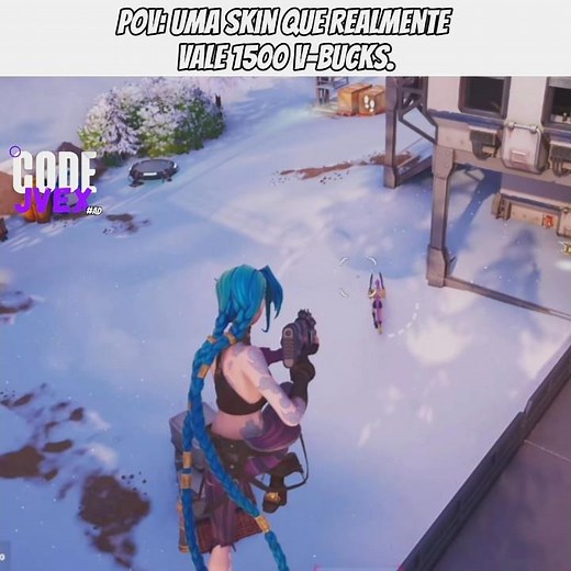 ESSA SKIN DA JINX TÁ MUITO BOA! #shorts