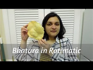 Bhatura in Rotimatic