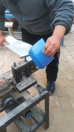 Dragon and Phoenix Dance Corrugating Machine Operation#youtubeshorts