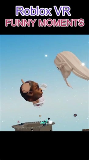 hes mad on roblox vr hands funny moments #roblox