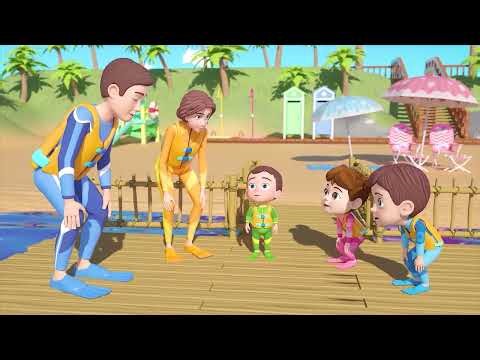 Baby Shark Dance and Octopus Chase ｜ Nursery Rhymes & Sea Animal Songs