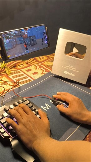 How to play free fire with keyboard mouse in mobile | ⌨️ 🖱📱 full setup without app no activation