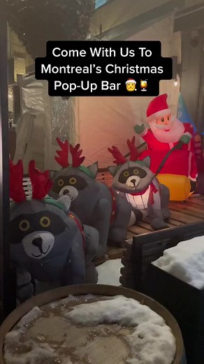 I Tried Montreal Christmas Pop-Up Bar Miracle & The Cocktails Alone Are Worth The Detour The Christmas pop-up bar series Miracle has finally made it back to our city, and MTL Blog got a firsthand look at the magical transformation of the 132 Bar Vintage in Ahuntsic. With cheesy decorations both indoors and outdoors, you plunge immediately into the holiday spirit as you walk inside. | MTL Blog