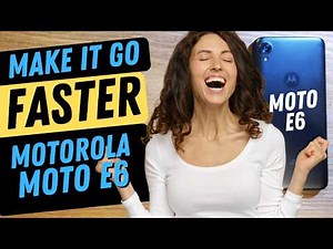 Make My Motorola Faster - Tested and this Really Works (moto e6)