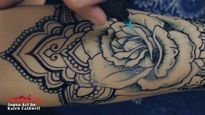 What is jagua ink? Jagua ink or jagua gel is temporary tattoo ink that creates realistic looking temporary tattoos. It's 100% natural and safe and the designs last for up to two weeks on the skin. The ink is made with the extract of the jagua fruit, which grows in the rain forests of Central and South America. When ripe the jagua fruit is harvested to be made into jams, liquors, liqueurs and to be eaten by iself. Jagua tattoos are easy to do; all of our kits come with complete instructions and s