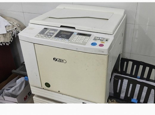 Riso理想速印机使用办法