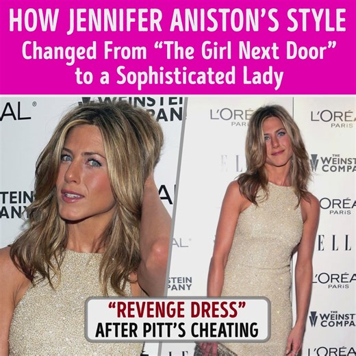 How Jennifer Aniston’s Style Changed From “The Girl Next Door” to a Sophisticated Lady | Celestoria