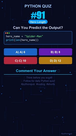 Python Quiz #91 — Can You Predict the Output? #shorts #python