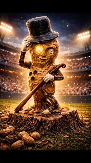 This Peanut Owns the Field