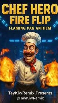 Futuristic Chef Hero—Flaming Pan Showdown! 😂🔥 LED Kitchen Lab