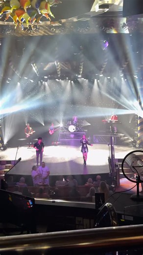 Sweet Notes Rockband on Instagram: "A little throwback to our One night only show on the Carnival Liberty ❤️‍🔥"