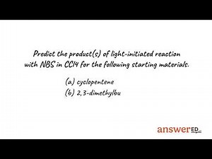 NBS Bromination in CCl4: Light-Induced Chemistry Explained