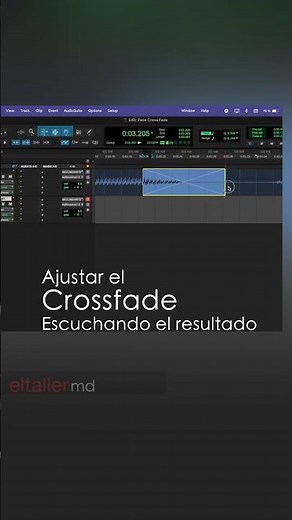 Como hacer CrossFade en Pro Tools