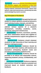 Guidance and principles of guidance# Guidance and counselling# d.el.ed# B.ED