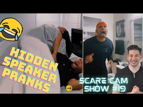 Hidden Speaker Pranks || Scare Cam Show #19