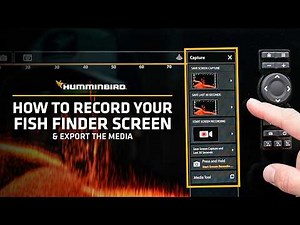 How to Record Your Fish Finder Screen [Humminbird Screen Capture & Media Tool]